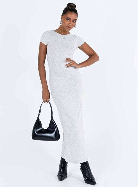 product Princess Polly High Neck  Lex Maxi Dress Grey