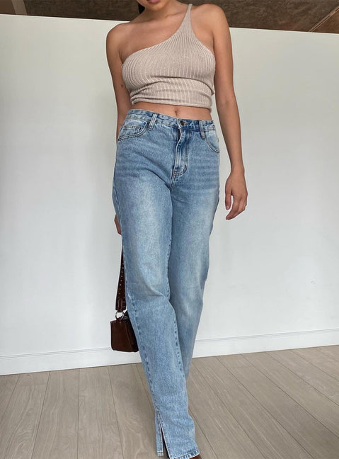 product Princess Polly Alabama Jean Mid Rise 