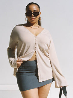 Macy Cardigan Curve Long 