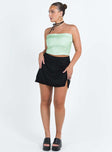 product Princess Polly Short Sleeves Square Neck  Essen Strapless Top Green