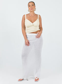 product Princess Polly  Dalma Twist Top Ivory