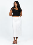 Black crop top V neckline Mesh capped sleeves Good stretch Lined body