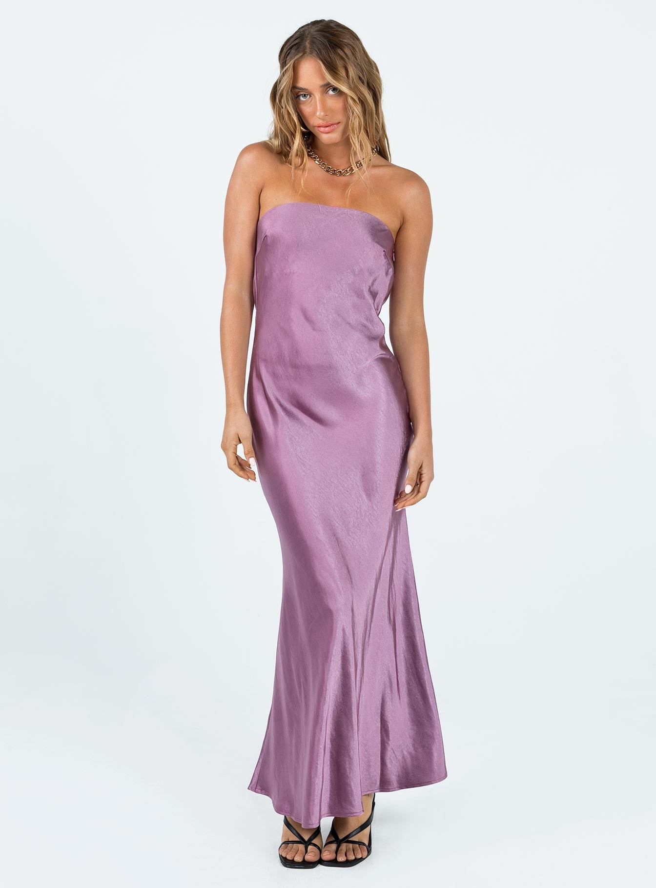 Mauve pink formal outlet dress