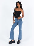 product Princess Polly Mid Rise  Formont Jeans Mid Wash Denim