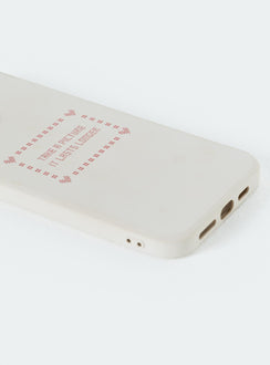 Take A Pic iPhone Case White