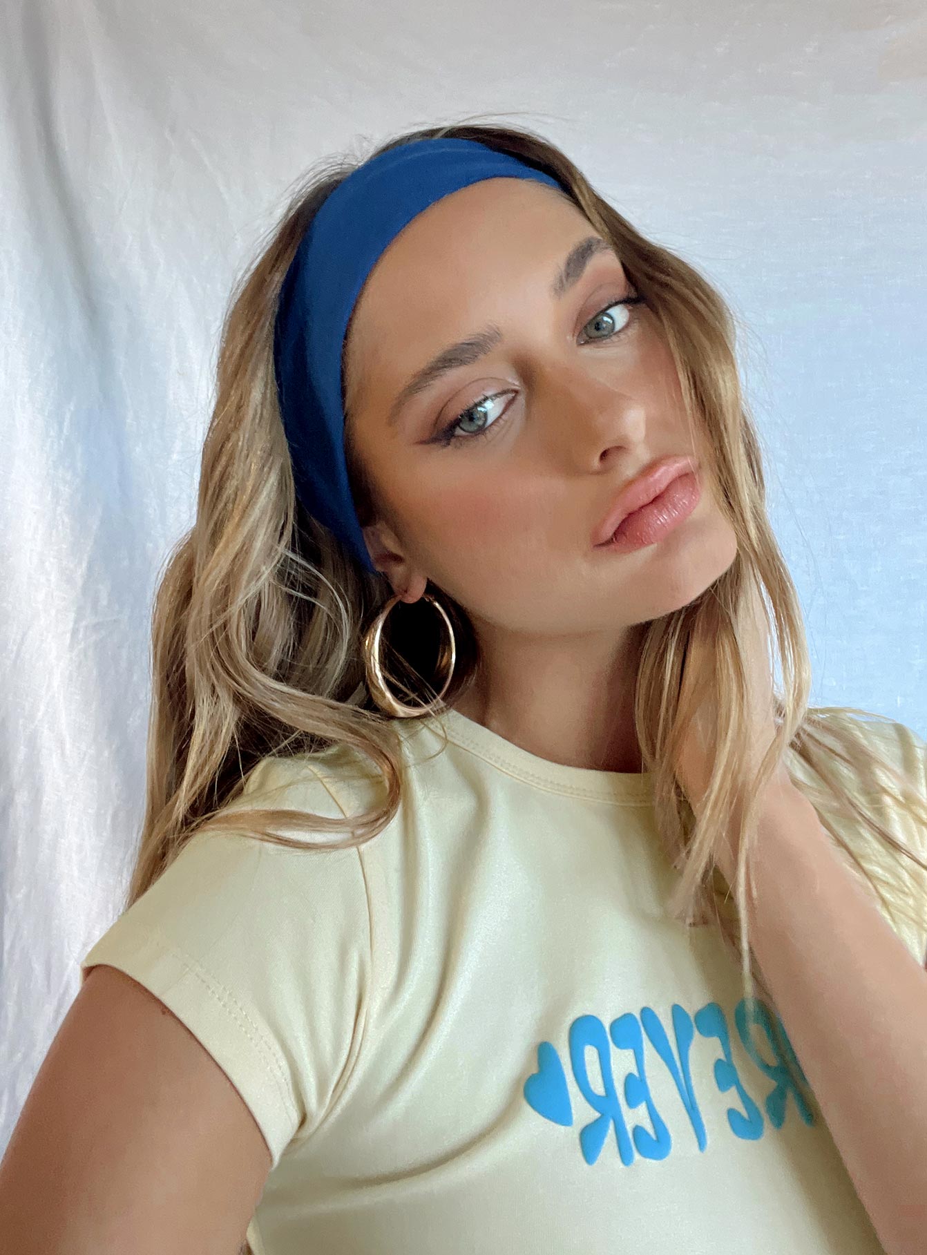 Headband Thick design Double lined Elasticated