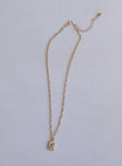 Honeydew Necklace Gold / Green