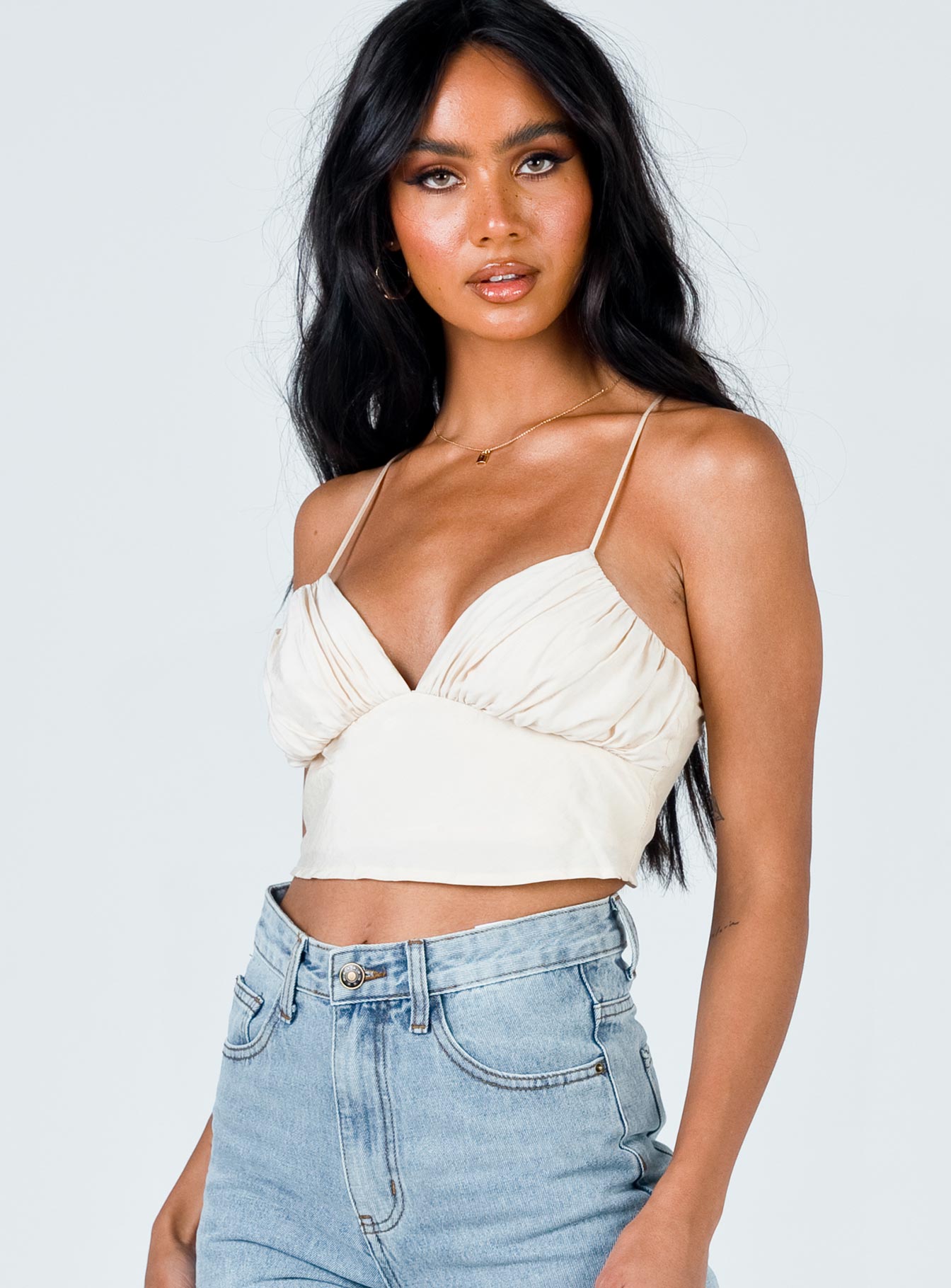 product Princess Polly Sleeveless Asymmetric Neckline  Jessa Top