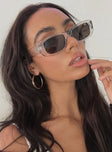 Creeper Sunglasses Crystal Grey