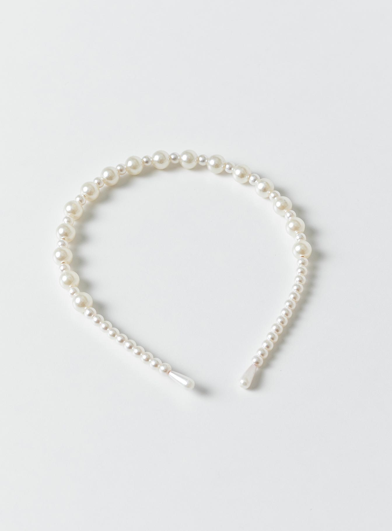 Headband Pearl detail Thin band Light weight