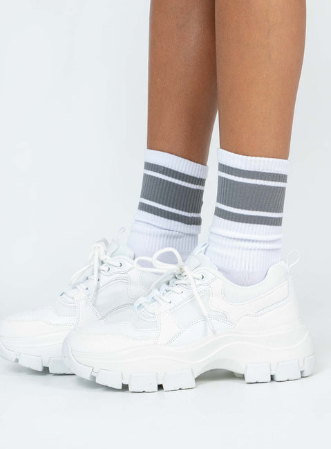 Damian Sneakers White