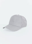 Cap  Mesh panel at back Adjustable back strap  OSFM