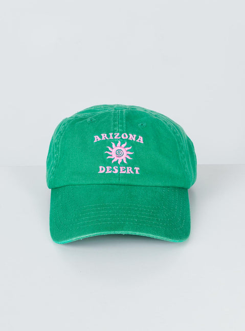 Arizona Desert Dad Cap Green