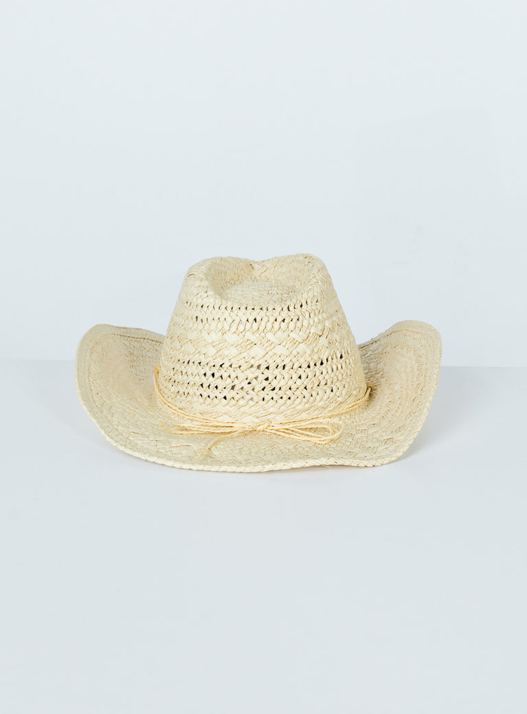 Yeehah Hat Beige