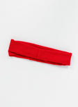 Headband Princess Polly Exclusive   100% cotton Thick design Double lined Elasticated