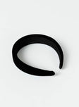 Headband Velvet material Thick band