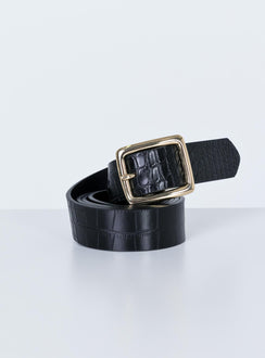 Heat Waves Belt Black