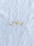 3's A Charm Ring Pack