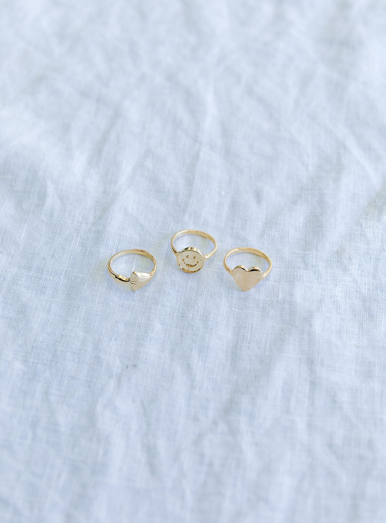 3's A Charm Ring Pack