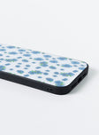iPhone case iPhone case Floral print  Plastic edges  Easy clip on design