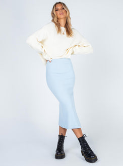 Eames Sweater White Princess Polly  Cropped 