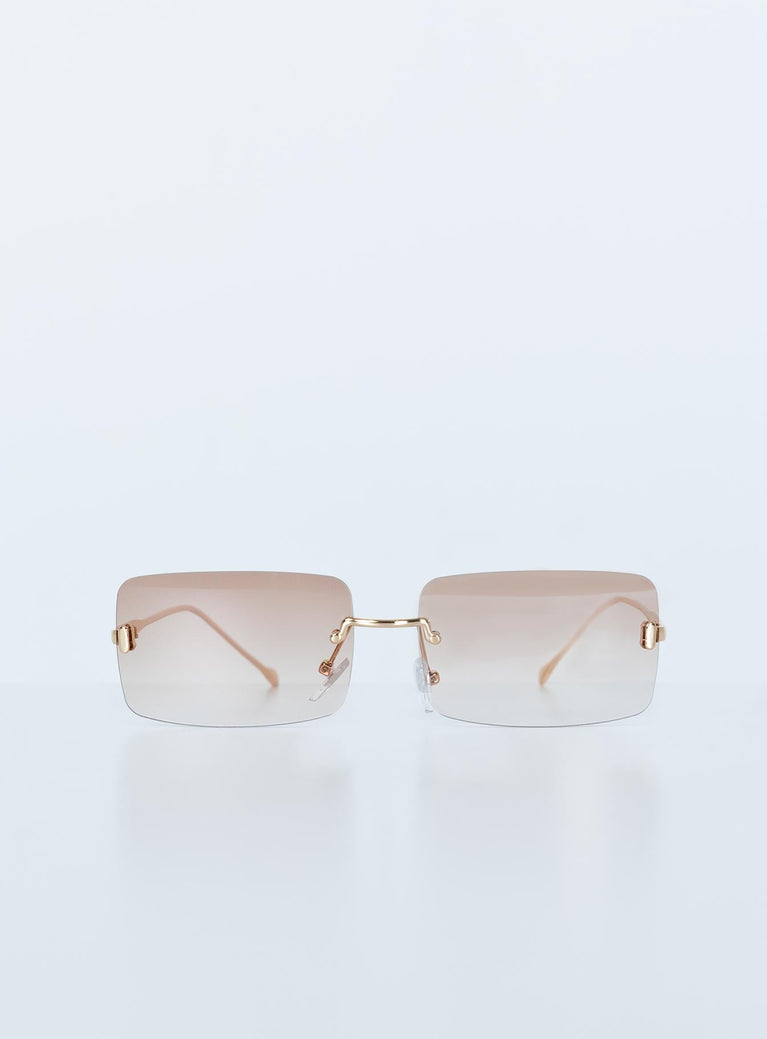 Killing Me Softly Sunglasses Light Brown