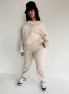 front view of model wearing Princess Polly MVP Track Pant Curve 