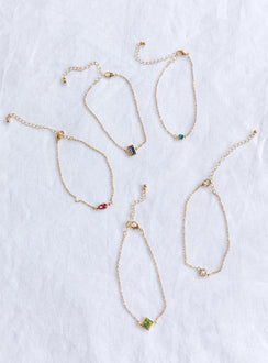 Lavinia Bracelet Pack Gold / Multi