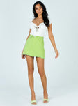 Jessika Mini Skirt Green