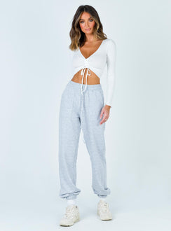 product Princess Polly Full Sleeves Square Neck  Pinch Me Top White