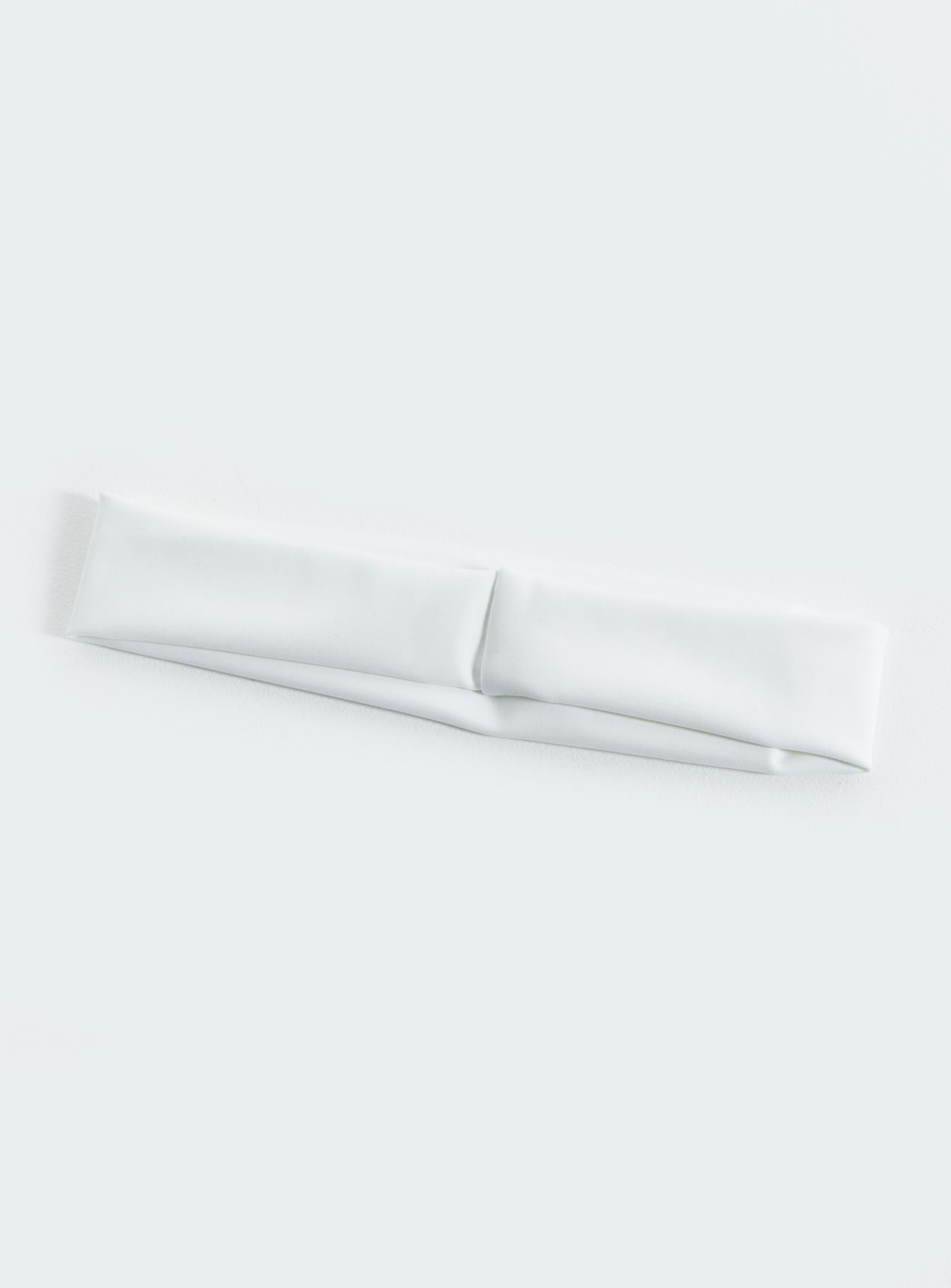 The Juney Nylon Headband White