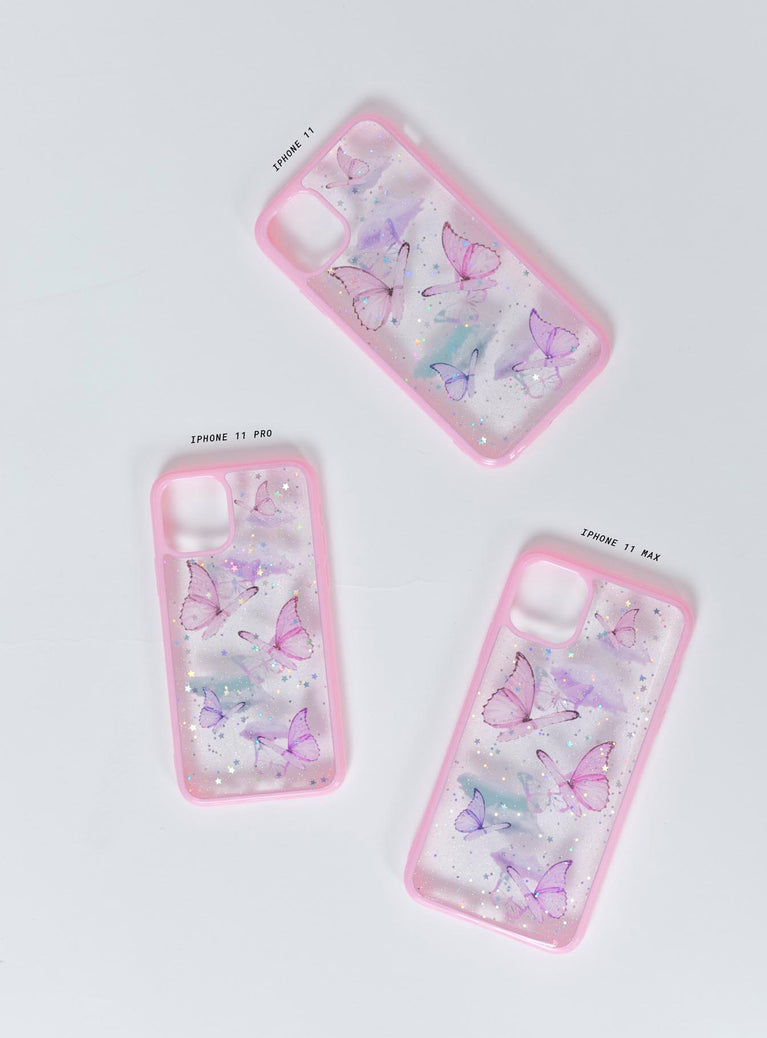 She Is Bae iPhone Case Pink