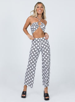 Latiana Set Black / White