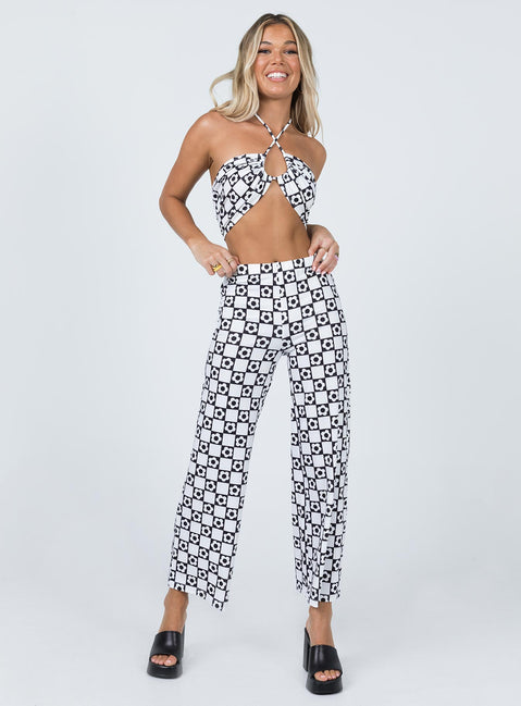 Latiana Set Black / White