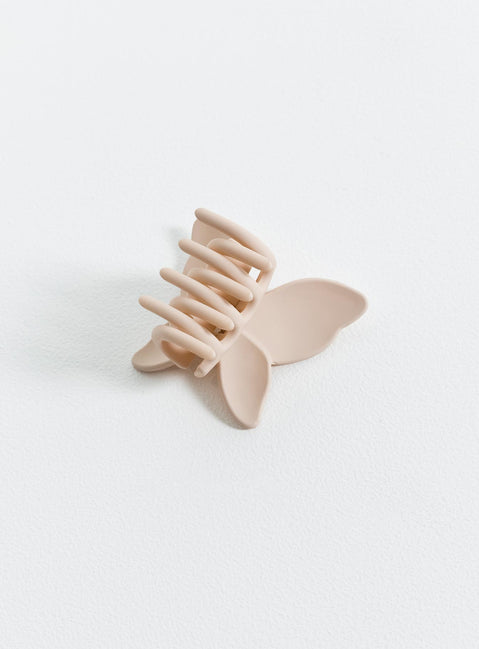 Hair clip Butterfly shape  Lightweight  Soft finish 