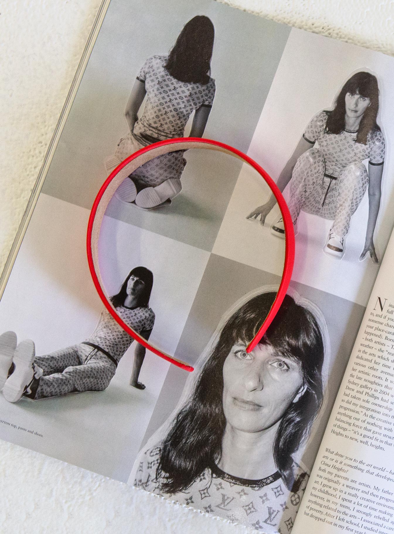 Bratitude Headband Red