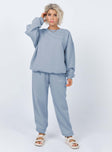 Angel Eyes Sweatshirt Blue Princess Polly  regular 