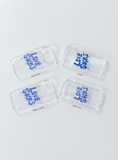 Love Sucks iPhone Case Multi