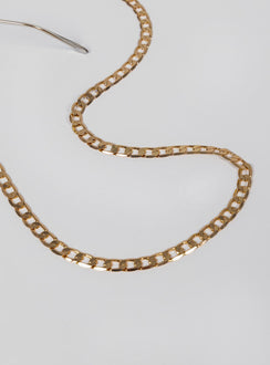 Boogie Nights Sunglasses Chain Gold