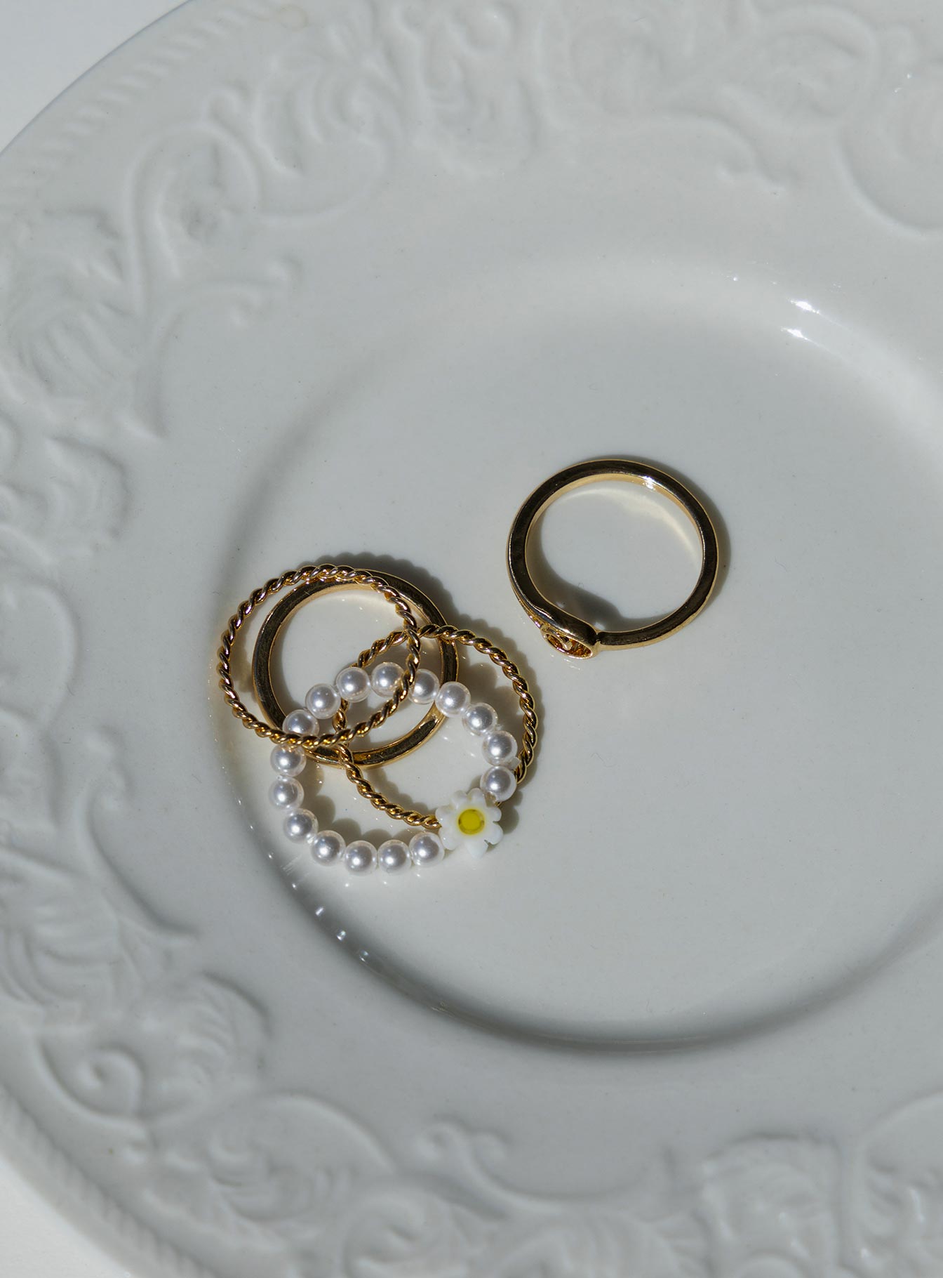 Janssen Ring Pack Gold / White