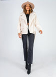 On The Road Jacket Cream