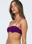 Camilla Bralette Purple