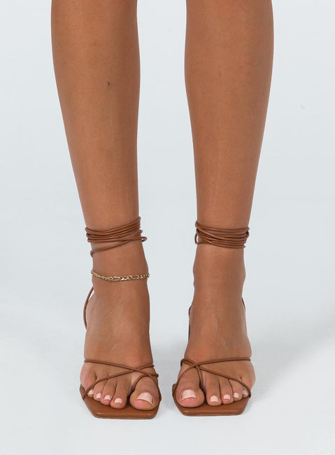 The Calile Heels Tan