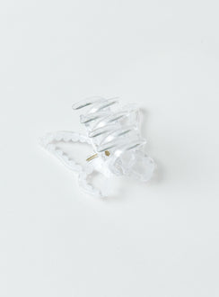 Aggie Hair Clip Pearl