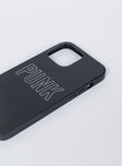 Punk iPhone Case Black