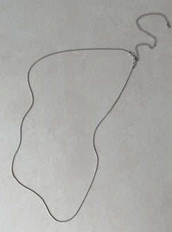 Cady Chain Belt Silver