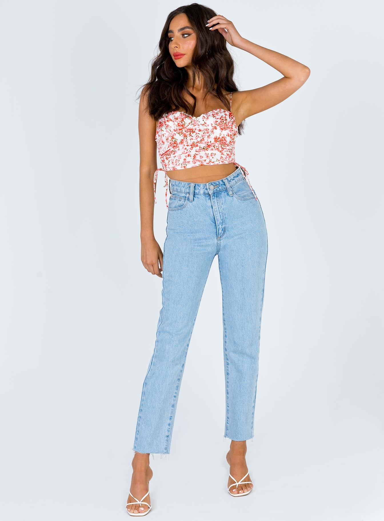 product Princess Polly Sleeveless Sweetheart  Maddi Top