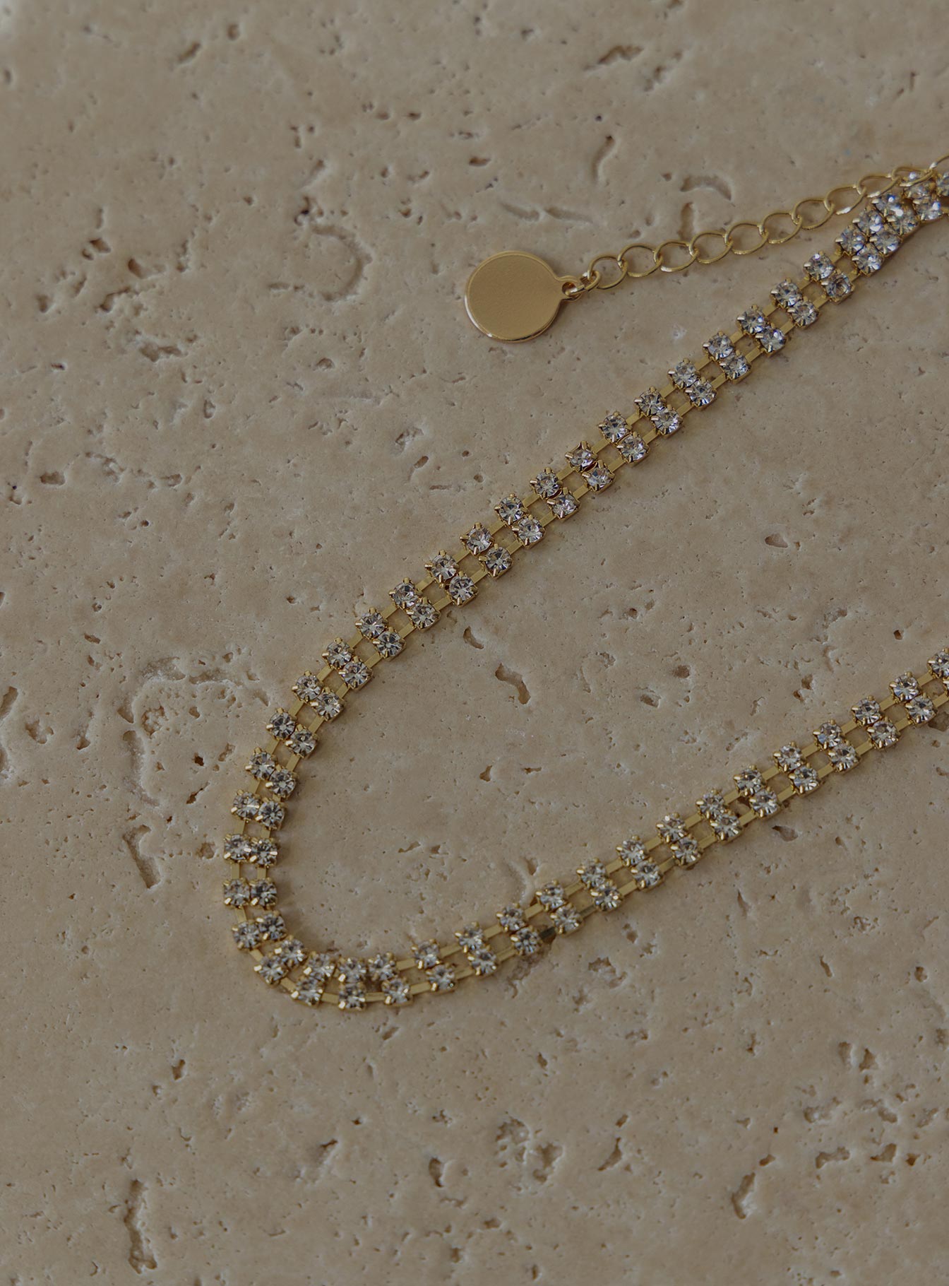 Galt Necklace Gold / Clear Eco