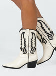 Billini Norva Boots Bone / Black