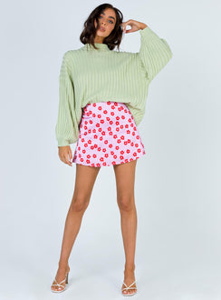 Innerbloom Oversized Sweater Lime Green